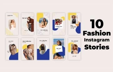 New Modern Fashion Instagram Stories After Effects Templates