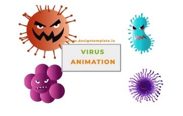 Virus Animation Scene Pack  After Effects Template