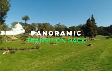 Panoramic Transitions Pack After Effects Templates
