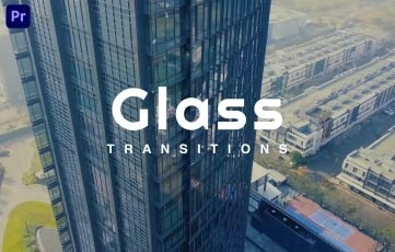 Glass Transitions Premiere Pro Template