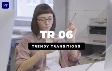 Trendy Transition Premiere Pro Template