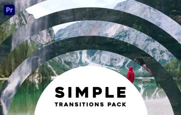 Simple Transitions Pack Premiere Pro Template