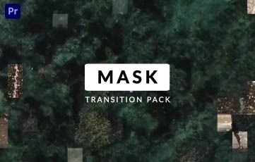 Mask Transition Pack Premiere Pro Template