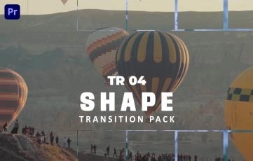 Premiere Pro Template Shape Transition Pack