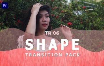 Stylish Shape Transition Pack Premiere Pro Template