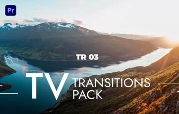 TV Transitions Pack Premiere Pro Template