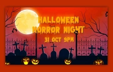 Halloween Party Slideshow Download AE Templates