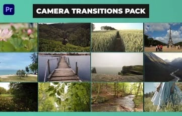 Camera Transitions Pack Adobe Premiere Pro Templates