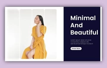 Minimal Slideshow After Effects Template