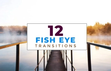 Fish Eye Transitions Pack For After Effects Template