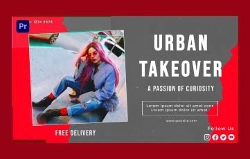 Urbane Streetwear Premiere Pro Template