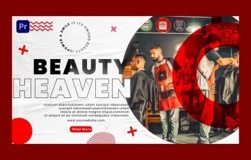 Customizable Beauty Salon Slideshow Premiere Pro Template