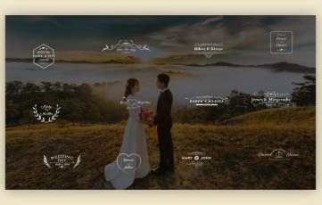 Wedding Titles After Effects Template