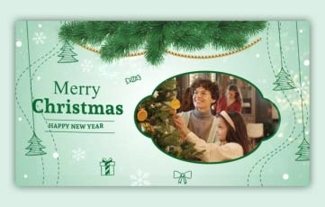 Best Top Merry Christmas After Effects Slideshow Template