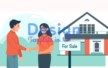 Real Estate Character Animation Scene