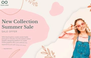 Summer New Collection Slideshow After Effects Template