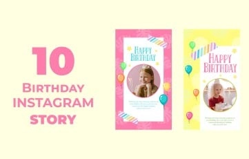Birthday Wishes Instagram Story