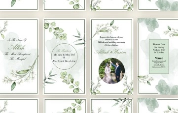 Muslim Wedding Invitation After Effects Template