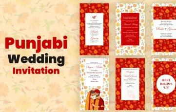 Punjabi Wedding Animated Invitation