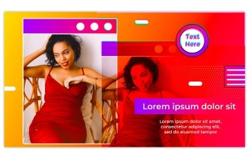 Warm Color Slideshow After Effects Templates