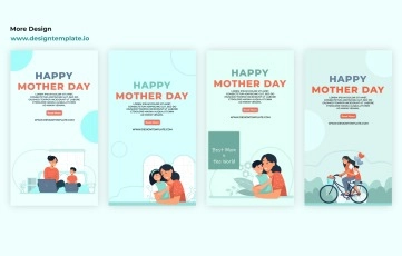 Mother's Day Instagram Story After Effects Templates