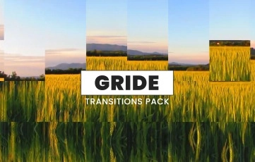 Best Gride Transition Pack After Effects Template