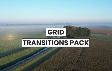 Grid Transitions Pack After Effects Template