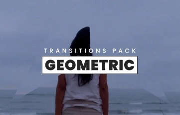 Best Geometric Transition Pack After Effects Template