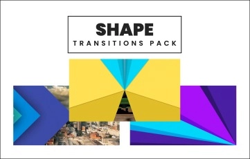 Best Shape Transition Pack After Effects Template