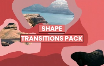 Shape Transition After Effects Template Pack