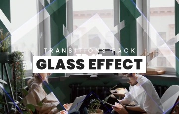 Best Glass Transition Pack After Effects Template
