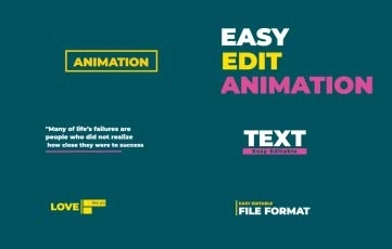 Minimal Creative Titles After Effects Template