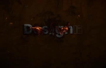 Amazing Fire Logo Reveal With Great Animation