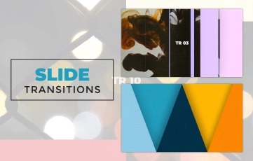 Best Slide Transitions Pack After Effects Template