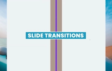 Slide Transitions Pack After Effects Template