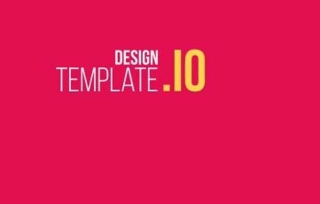 Typography Titles Animation After Effects Template