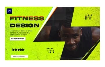 Slideshow Template For Fitness Enthusiasts