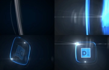 The Best Glass Logo Reveal After Effects Template