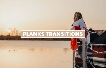 New Planks Transition Pack After Effects Template