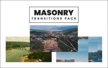 Best Masonry Transition Pack After Effects Template