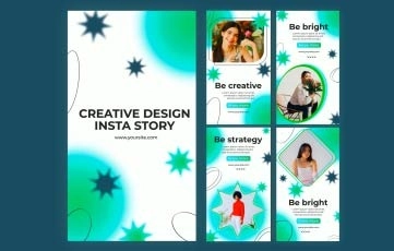 Creative Design Instagram Story After Effects Templates