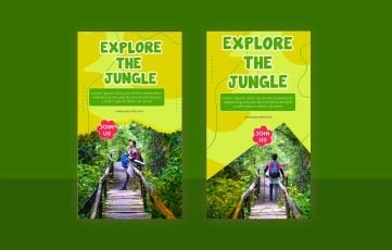 The Jungle Instagram Story After Effects Template