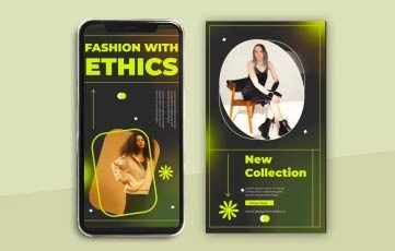 Minimal Fashion Instagram Story After Effects Template 2