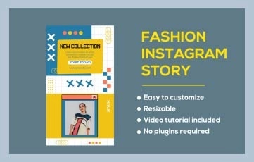 Fashion Instagram Story After Effects Template 3