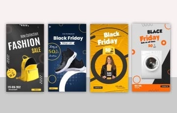 Black Friday Sale Instagram After Effects Story