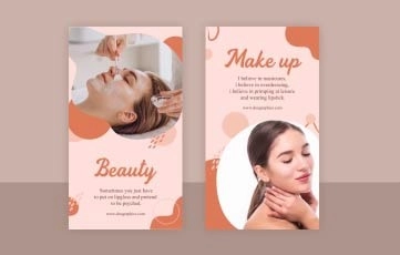 Beauty Makeup Spa  After Effects Instagram Story