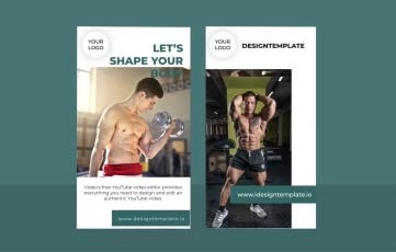 Fitness Gym Sports Instagram Story 2 After Effects Template