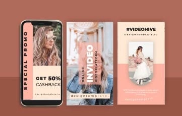 Fashion Promo Instagram Story 01 After Effects Template