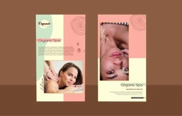 Spa Wellness Promo Instagram Stories After Effects Template