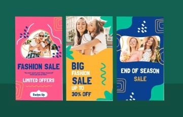Urban Fashion Sale Instagram Story After Effects Templates